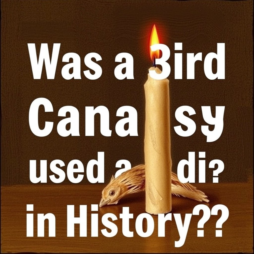 The Historical Context of Using Bird Carcasses as Candles