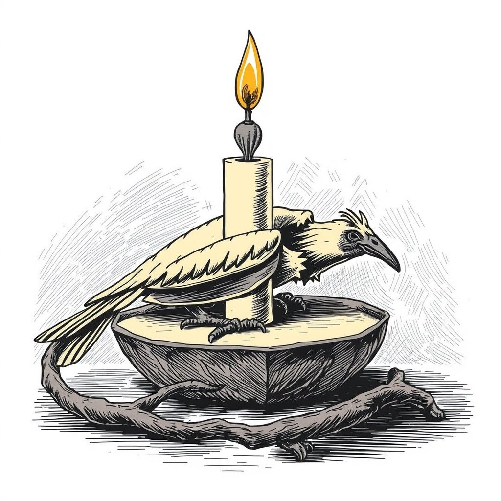 Why Bird Carcasses Were Used as Candles